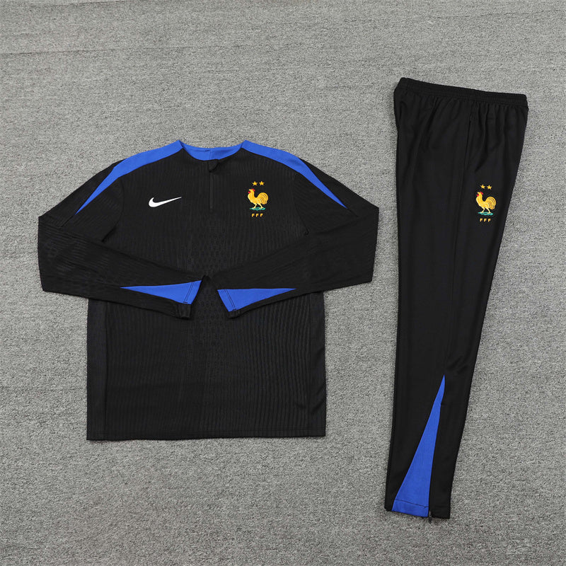Tracksuit France Black Training 24/25