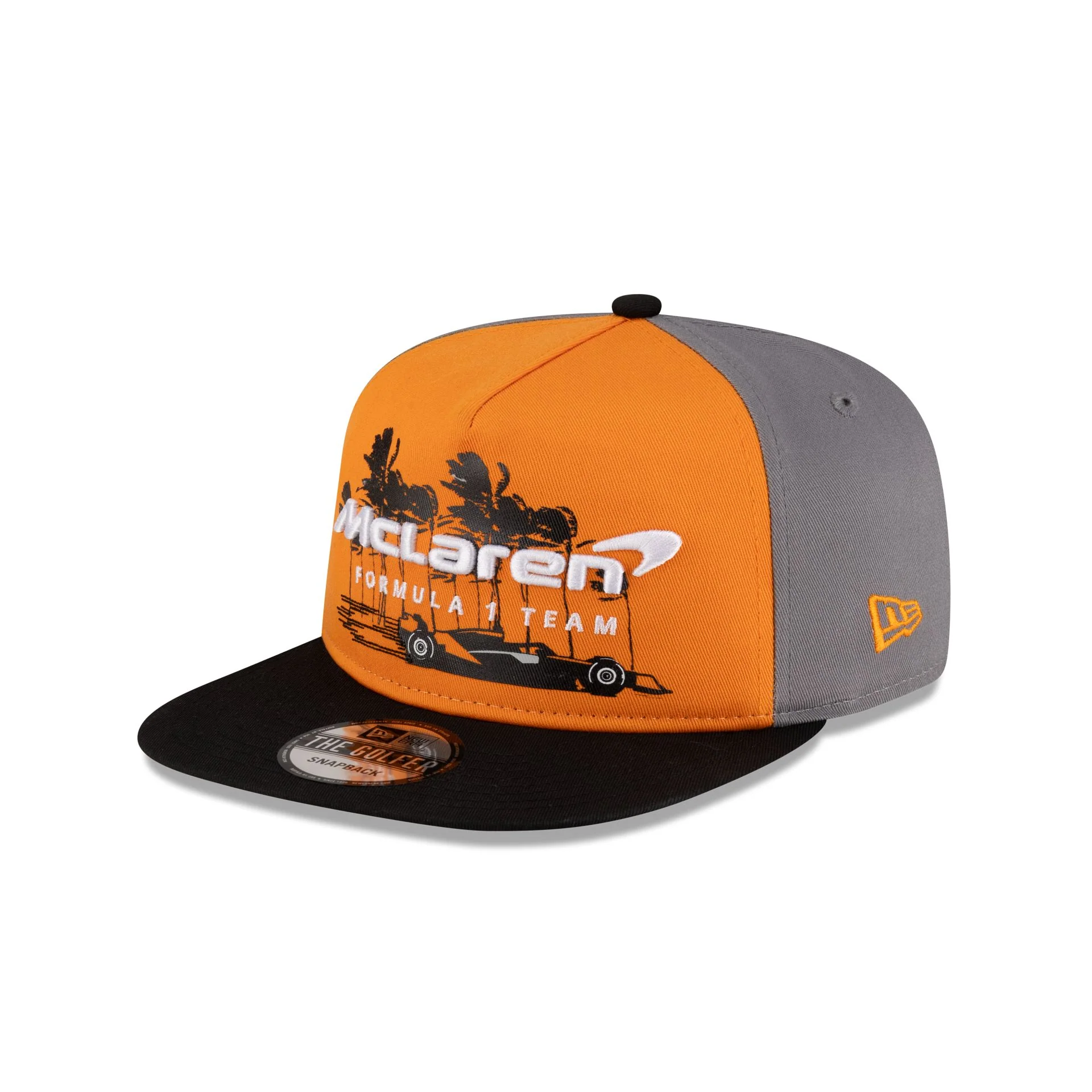 2025 Miami Race McLaren Formula 1 Team Orange Golfer Hat