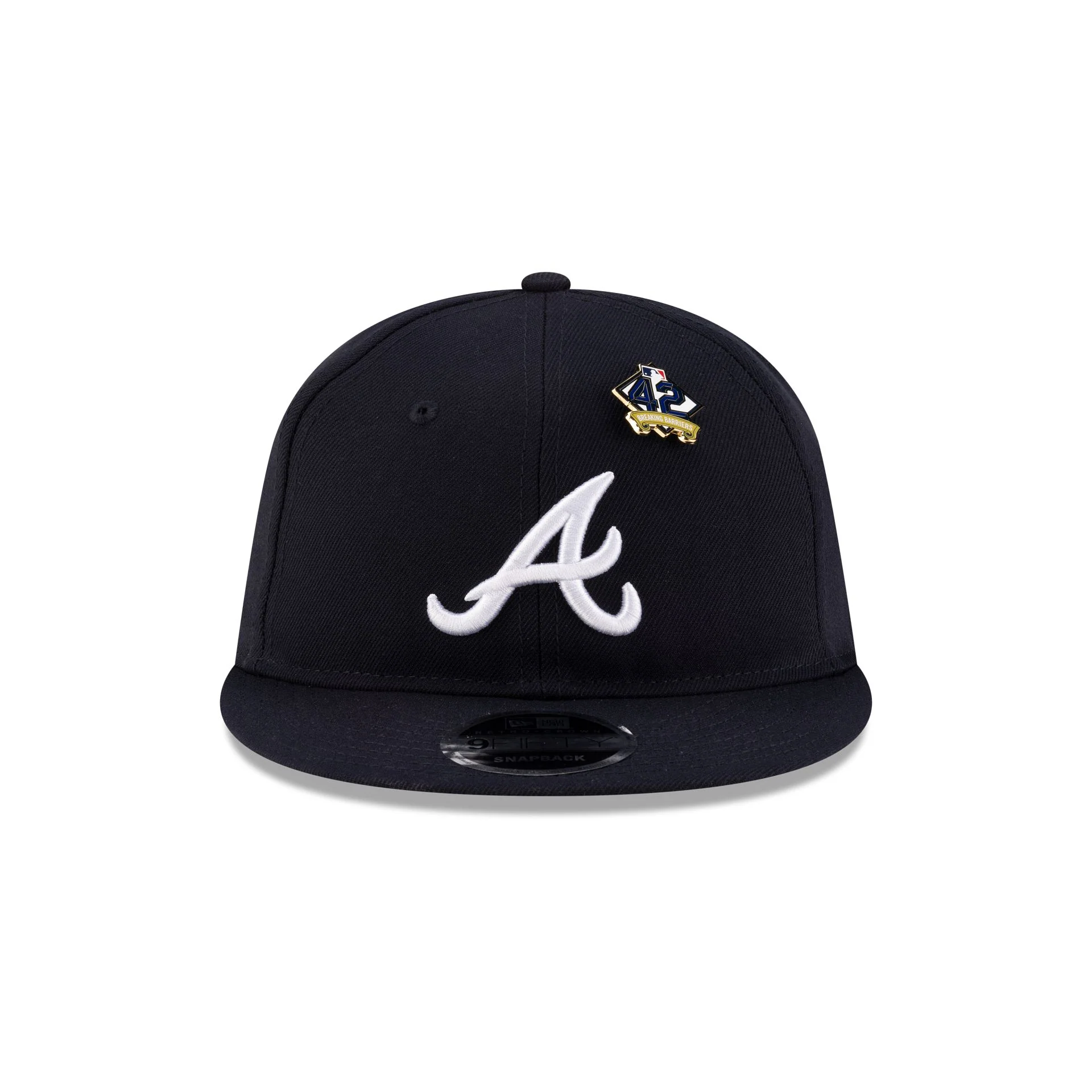 Atlanta Braves Jackie Robinson Day 2025 Retro Crown 9FIFTY Snapback Hat
