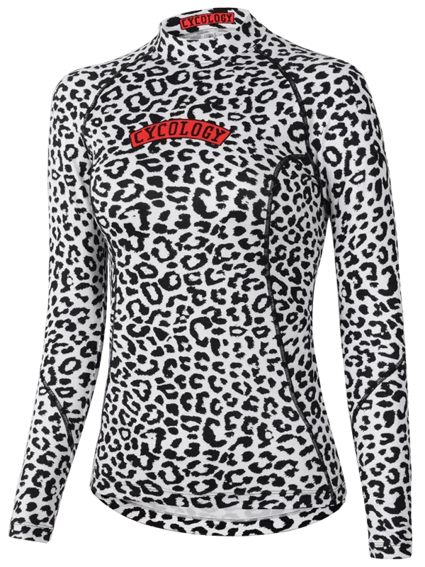 Kitty Women's Long Sleeve Base Layer White