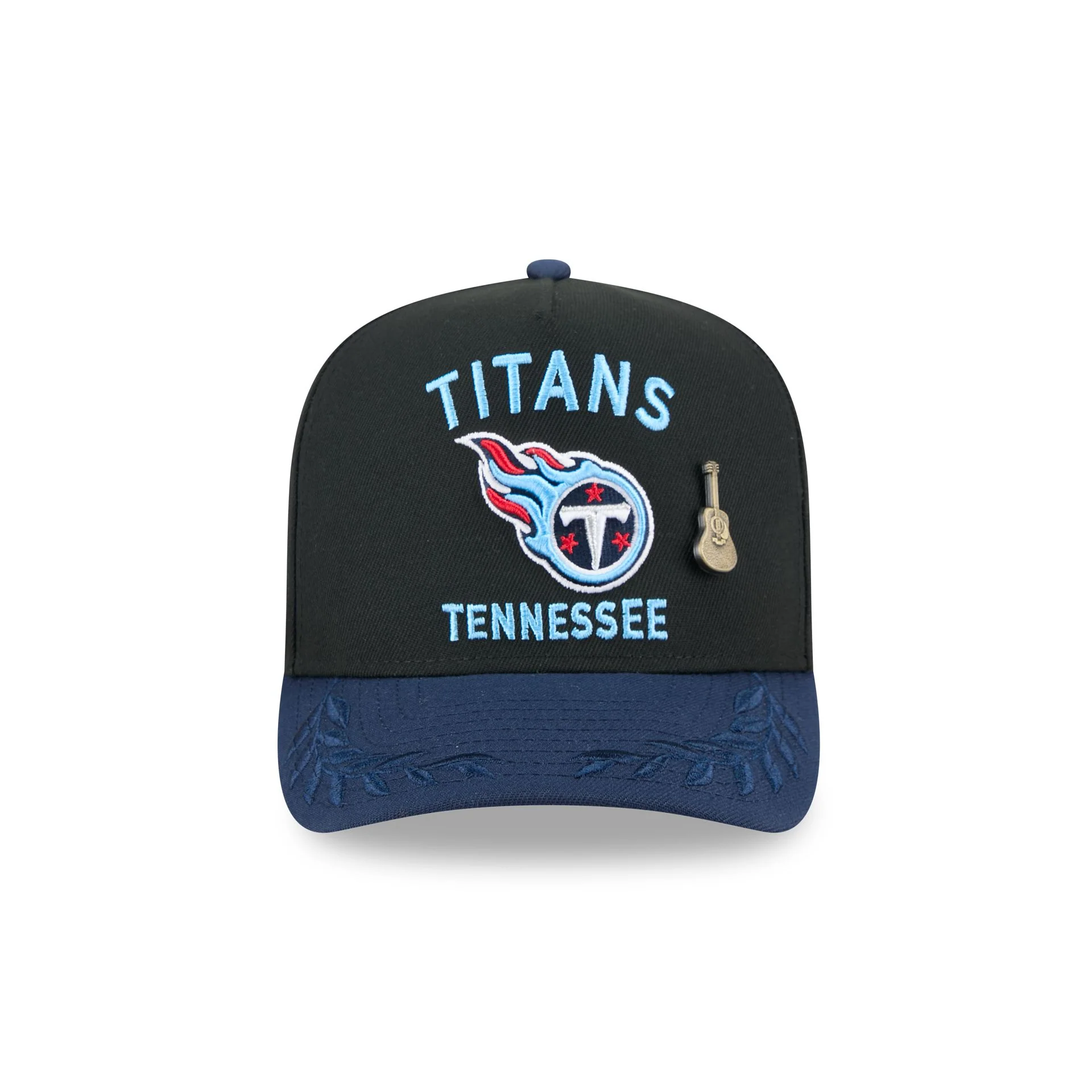 Tennessee Titans 2025 Draft Black 59FIFTY A-Frame Fitted Hat