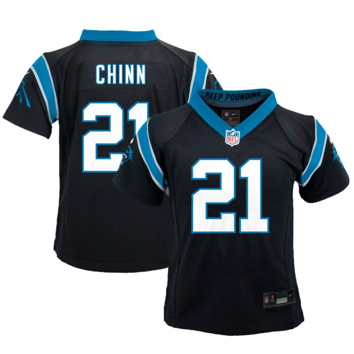 Infant Carolina Panthers Jeremy Chinn Nike Black Game Jersey