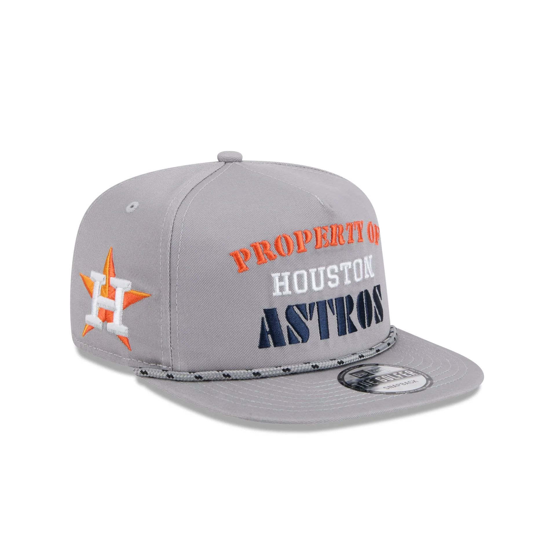 Houston Astros Vintage Gray Rope Golfer Hat