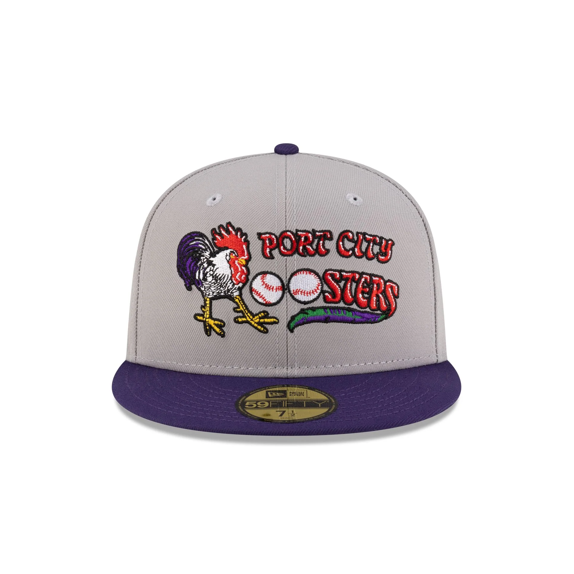 Just Caps Hometown Port City Roosters 59FIFTY Fitted Hat