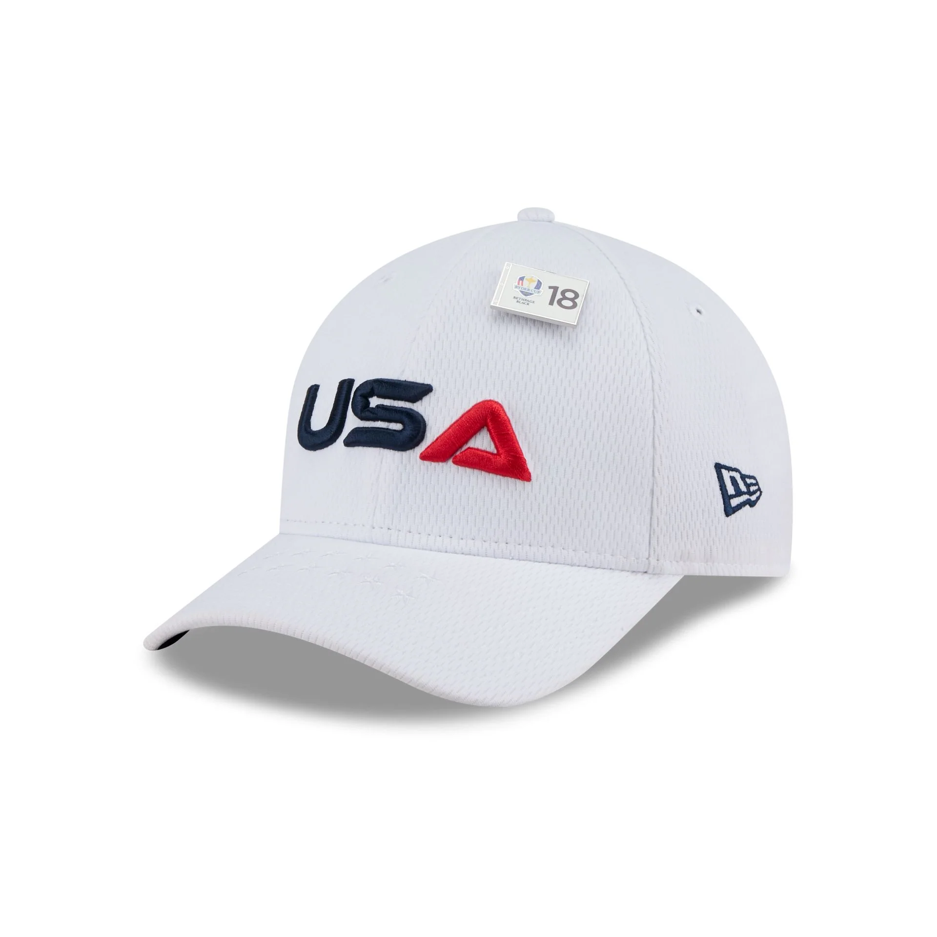 2025 Ryder Cup Team USA White 9FORTY M-Crown Snapback Hat
