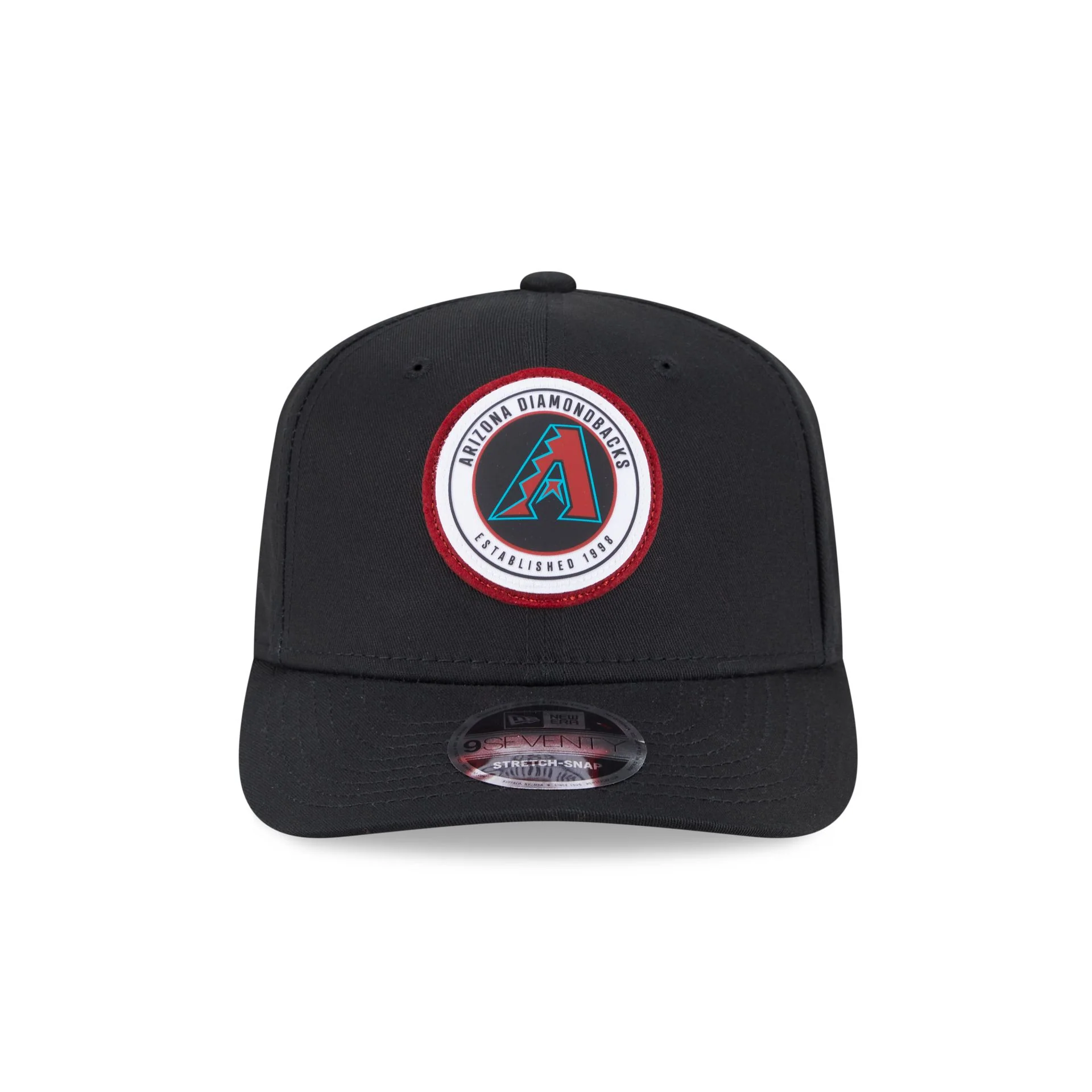 Arizona Diamondbacks Circle Patch 9SEVENTY Stretch-Snap Hat