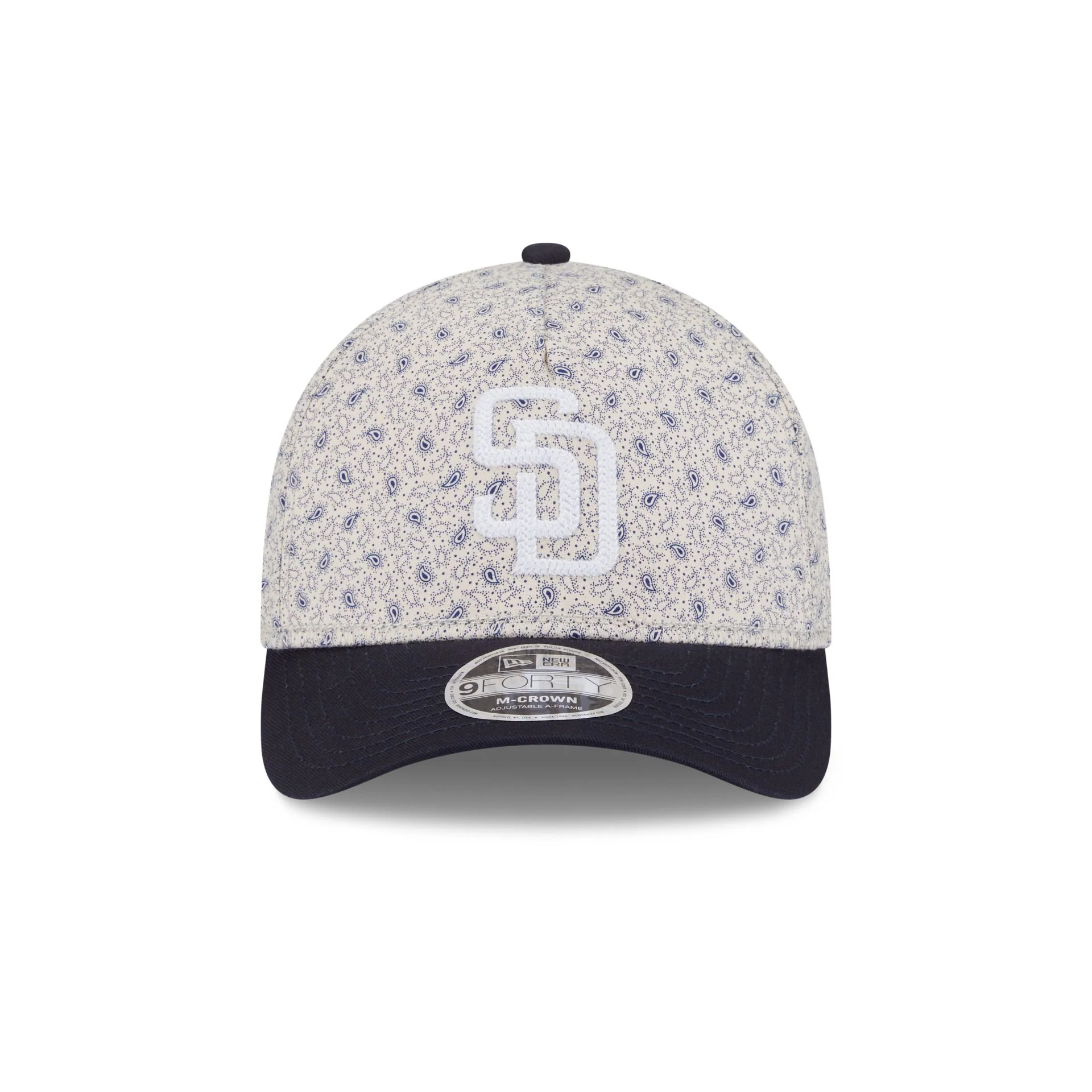 San Diego Padres Micro Print 9FORTY M-Crown A-Frame Adjustable Hat