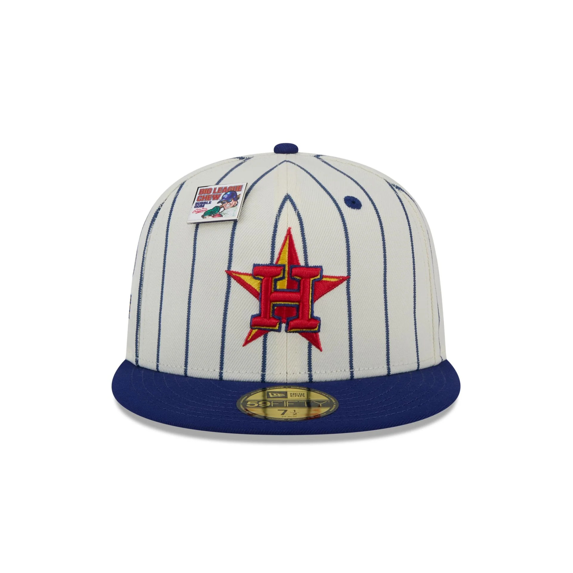 Big League Chew X Houston Astros Pinstripe 59FIFTY Fitted Hat