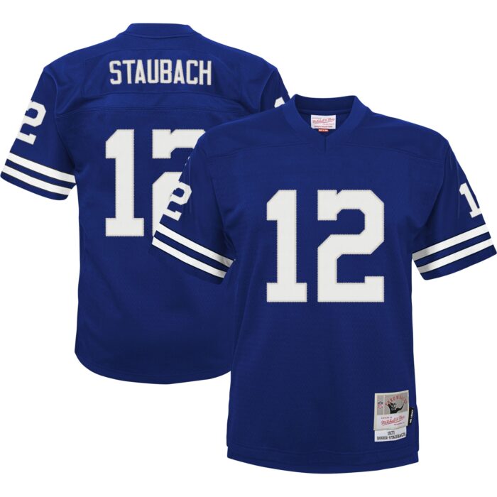 Infant Dallas Cowboys Roger Staubach Mitchell & Ness Navy 1971 Retired Legacy Jersey