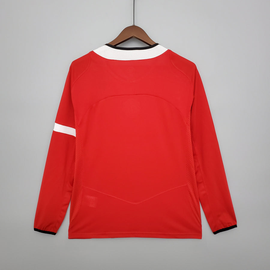Manchester United Home Jersey 04/06 Retro Long Sleeve