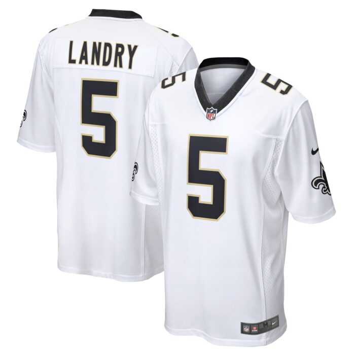 Men’s New Orleans Saints Jarvis Landry Nike White Player Game Jersey