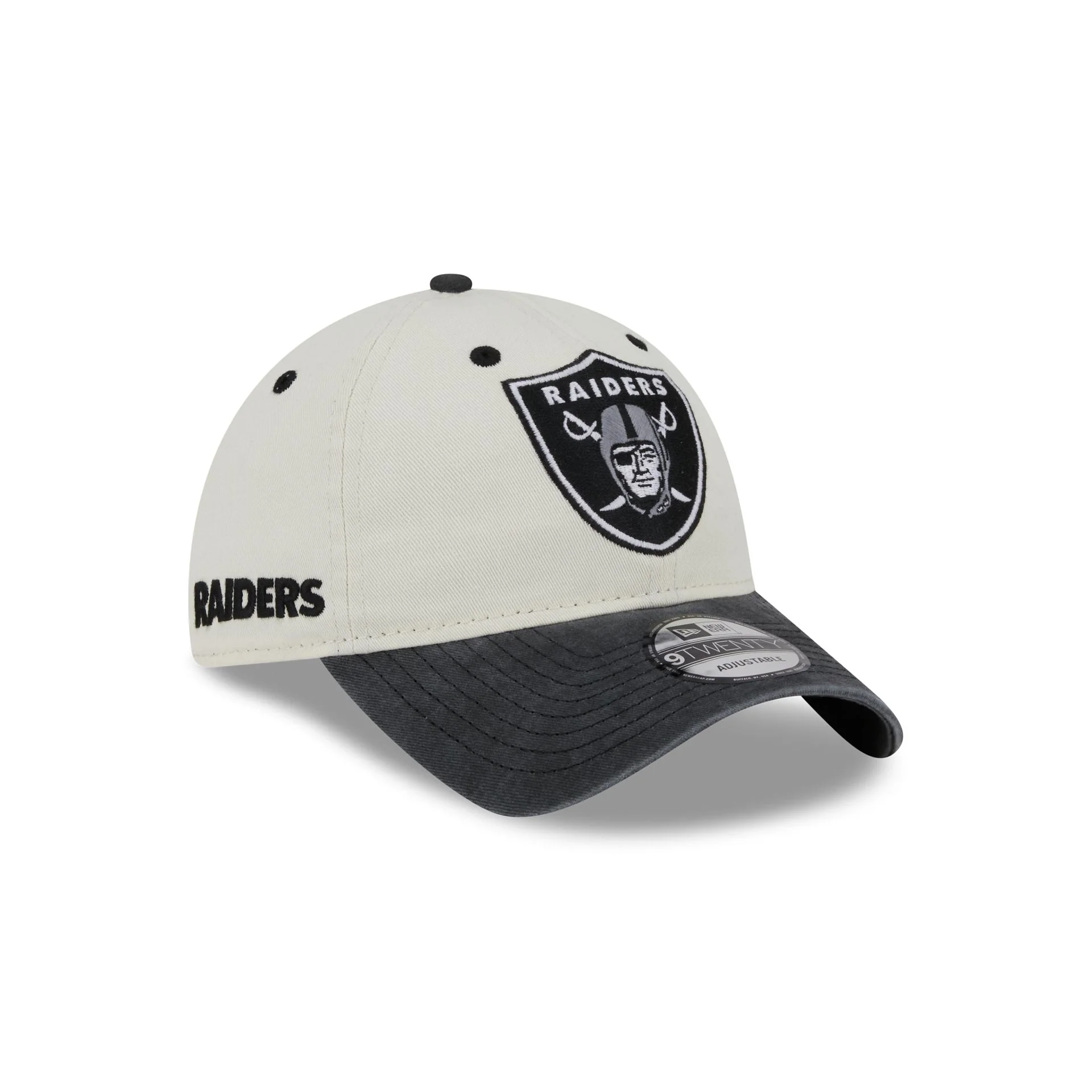 Las Vegas Raiders Classic Sidescript 9TWENTY Adjustable Hat