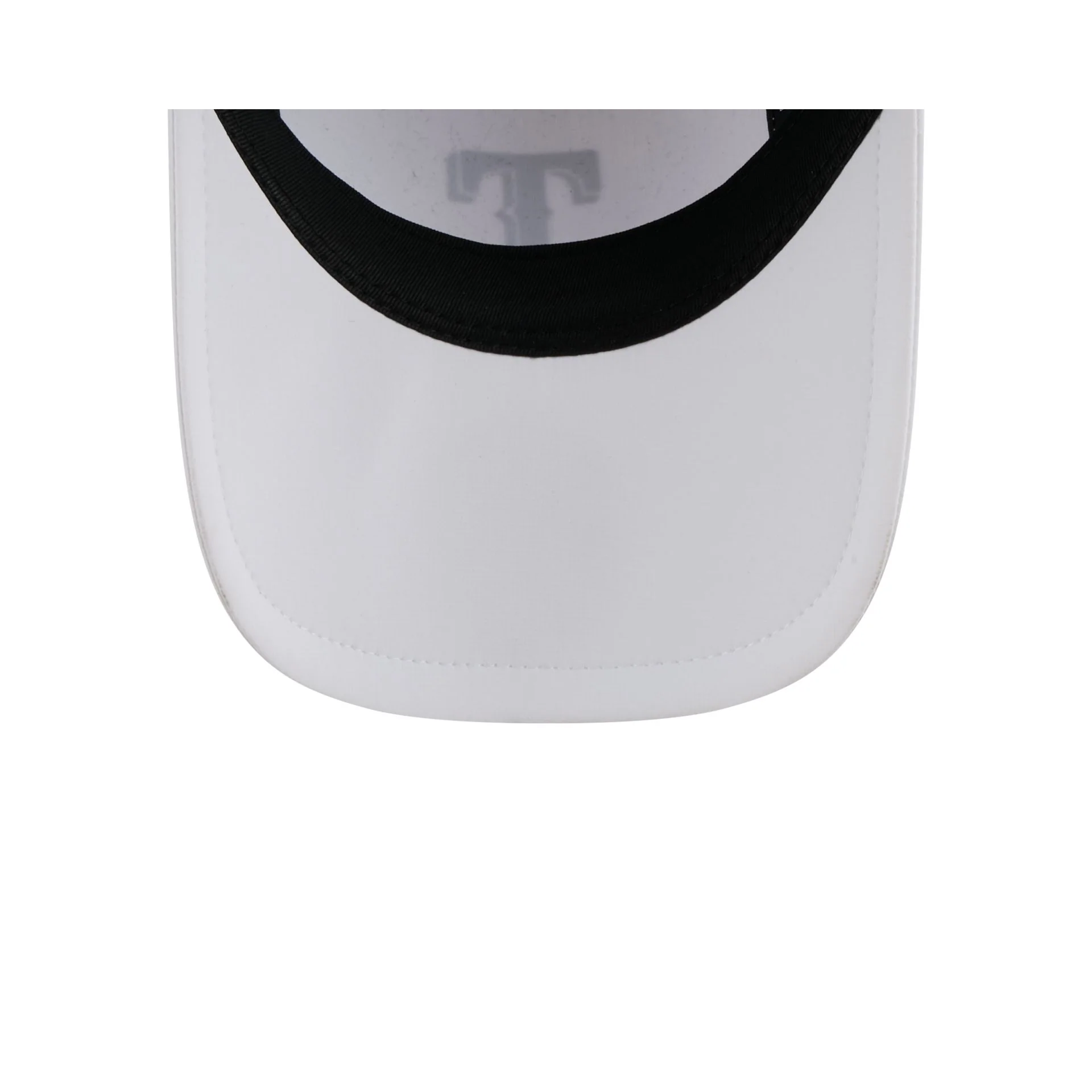 Texas Rangers White Poly Runner Adjustable Hat