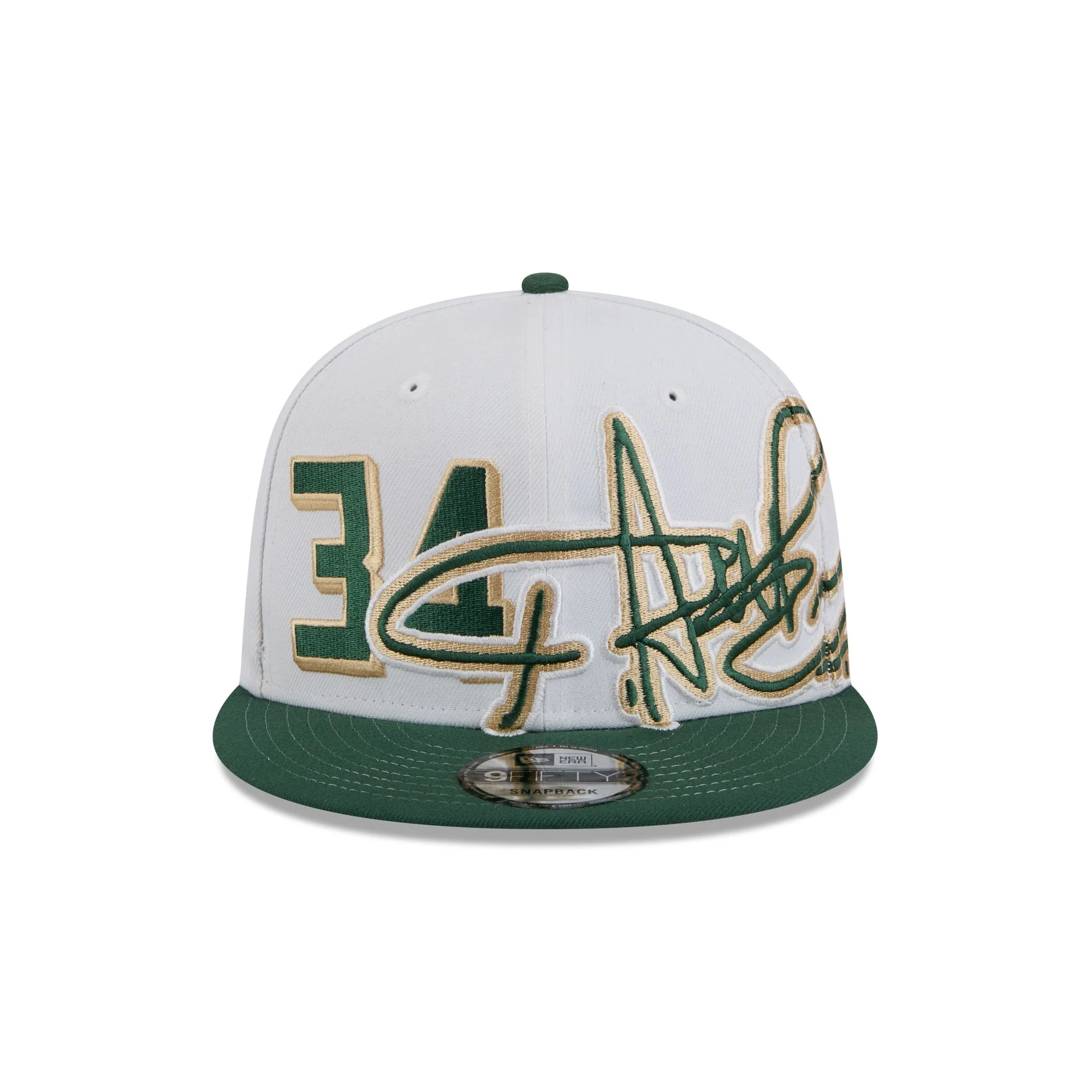 Milwaukee Bucks Giannis Antetokounmpo Signature 9FIFTY Snapback Hat
