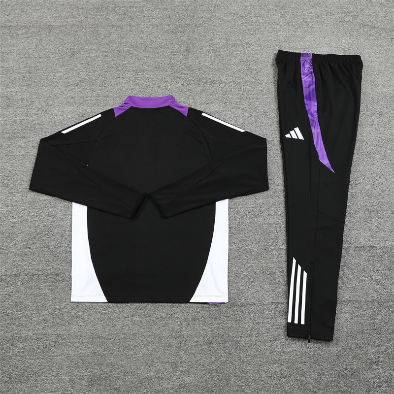 Tracksuit Real Madrid Black/Purple Training 24/25