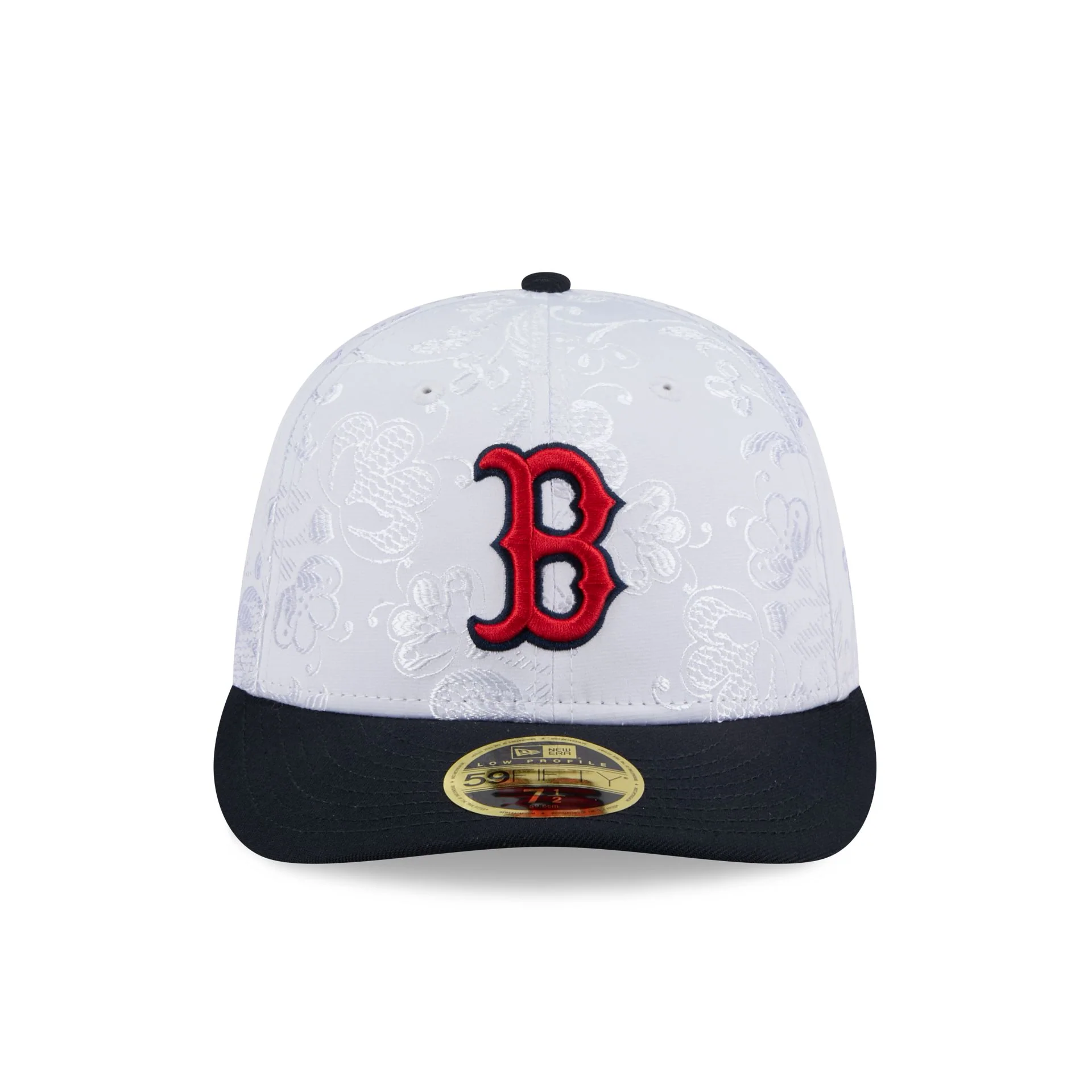 Boston Red Sox Floral Shine Low Profile 59FIFTY Fitted Hat