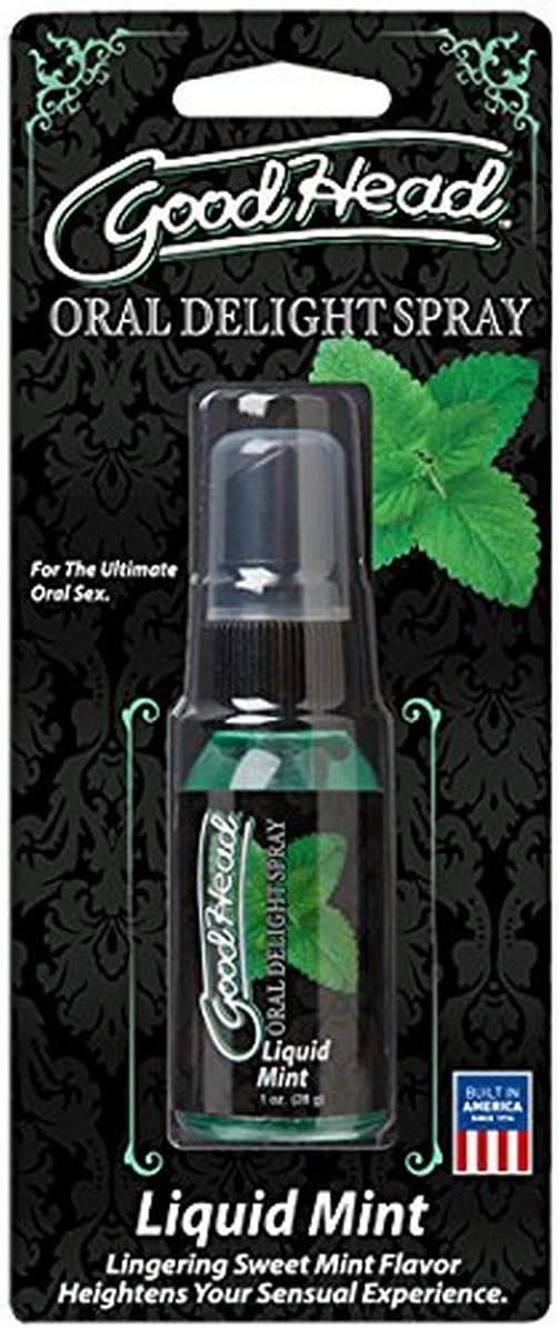 Doc Johnson Goodhead - Oral Delight Spray - Liquid Mint - DragonVitality