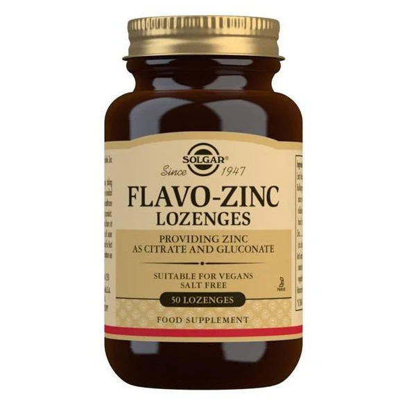 Solgar Flavo-Zinc 50 Lozenges