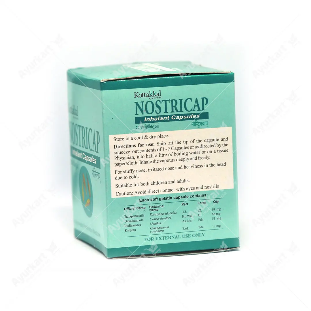 Nostricap - 100Nos - Kottakkal - DragonVitality