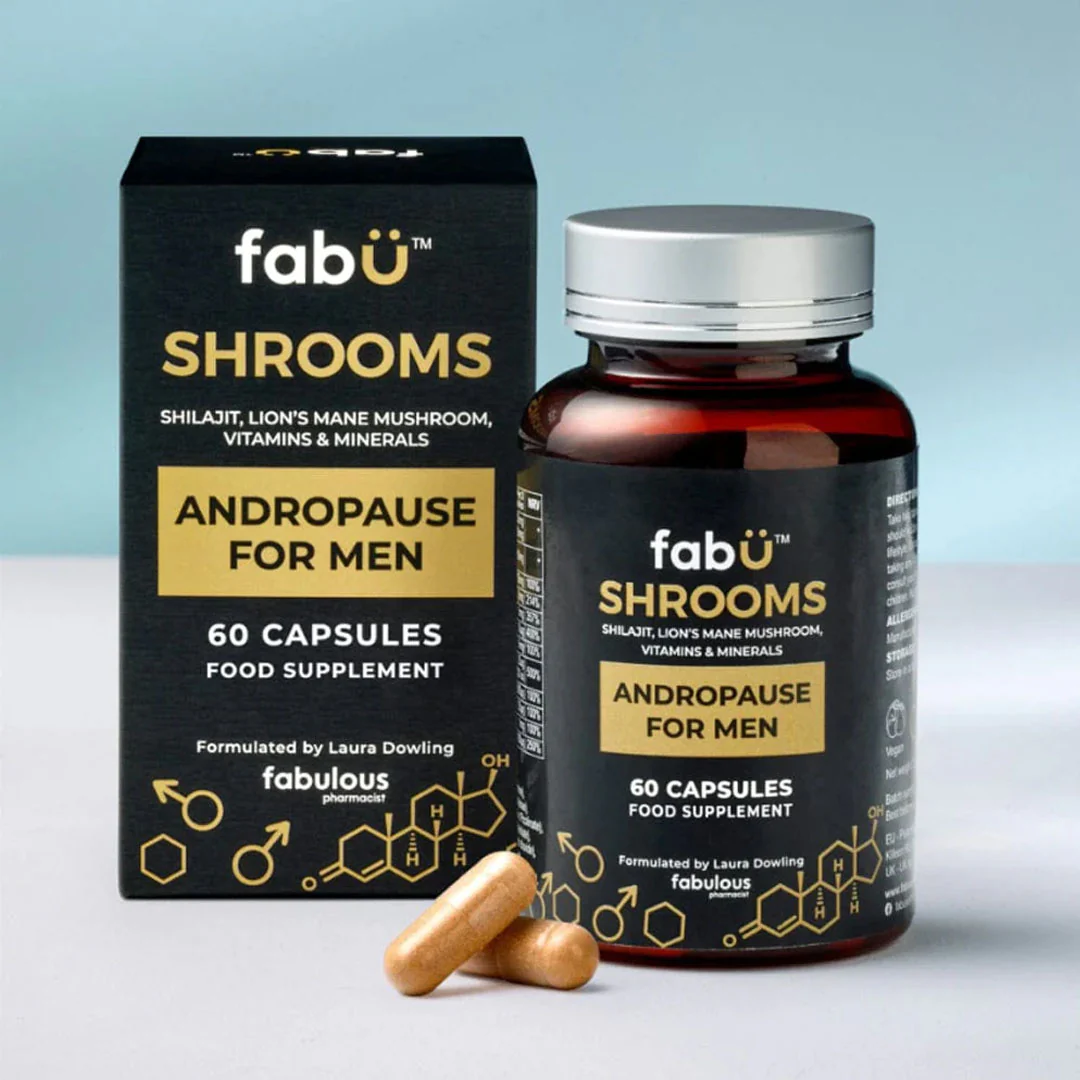 FabÜ Shrooms Andropause 60 Capsules