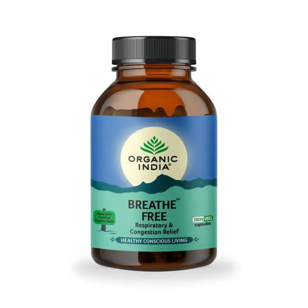 Breathe Free 60 Capsules - Organic India