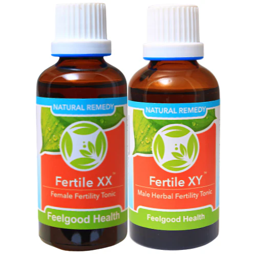 Herbal Fertility Combo Pack: Fertile XX + Fertile XY (Save 10%)