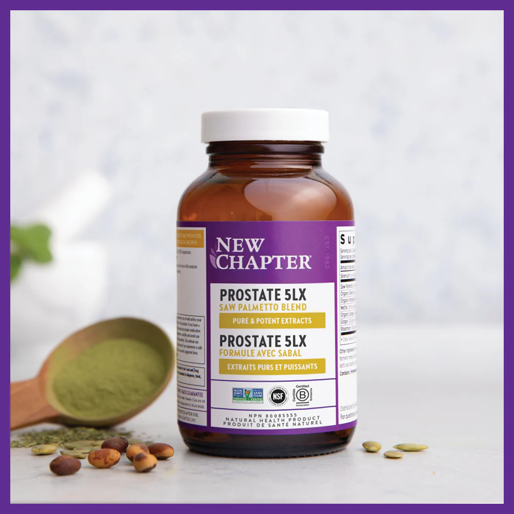 New Chapter® Prostate 5LX Saw Palmetto Blend - DragonVitality