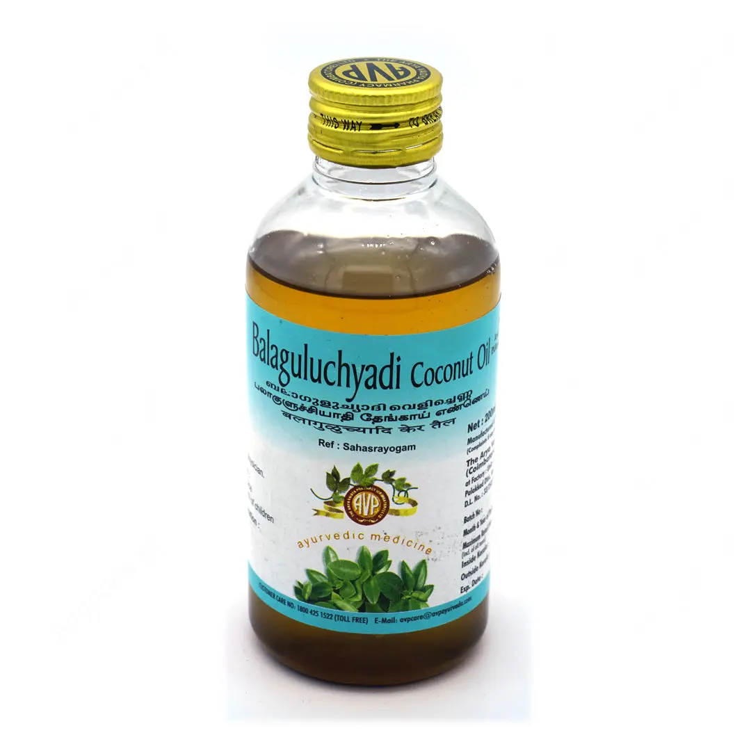Balaguluchyadi Coconut Oil 200ML - AVP Ayurveda