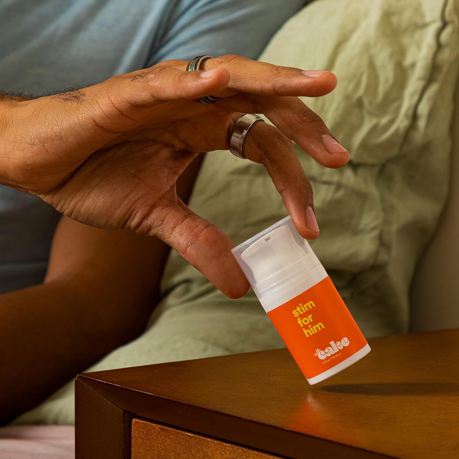 Hello Cake Stim for Him, Stimulating Arousal Serum for Men, Sexual Enhancer, Arousal Gel for Male Sensation Gel, Tingling Sexual Enhancement - DragonVitality