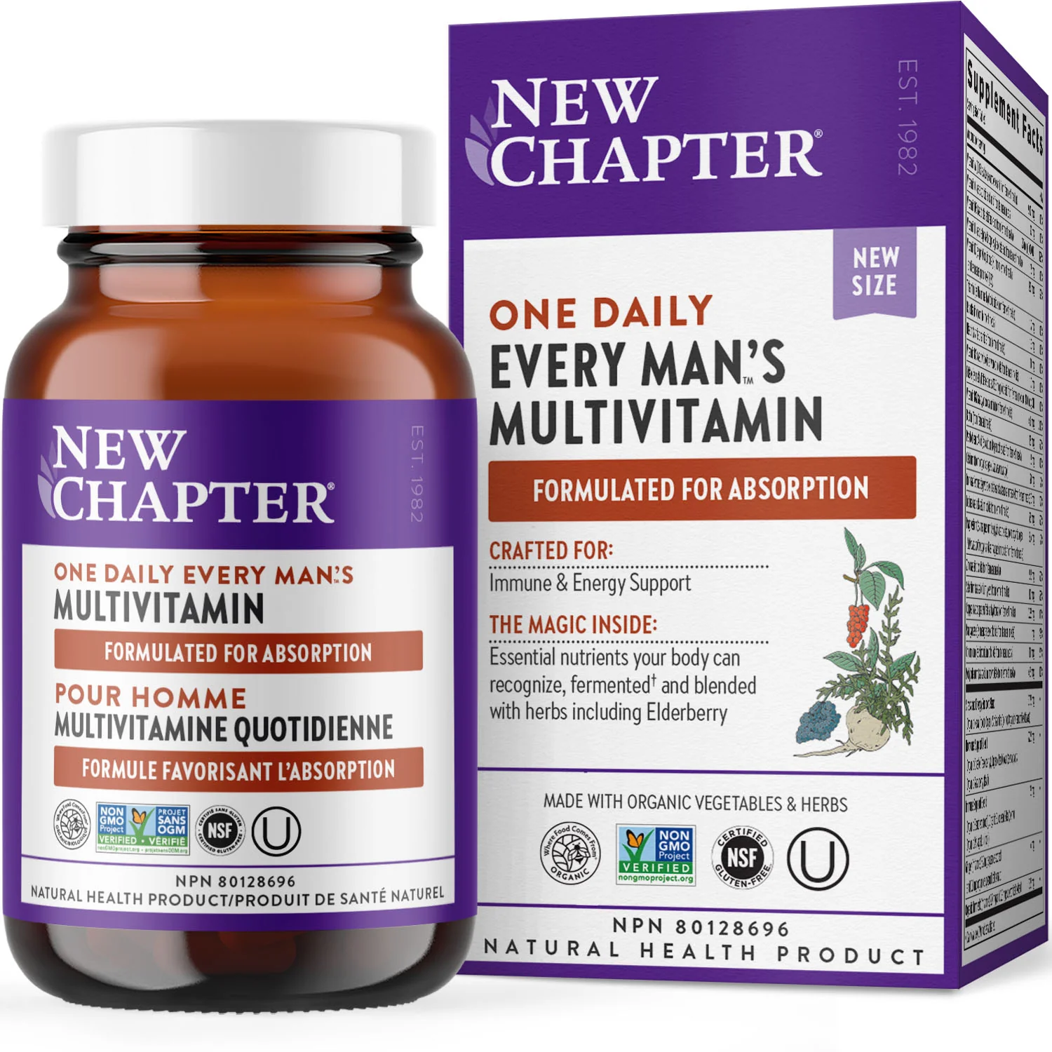 New Chapter® One Daily Every Men's Multivitamin