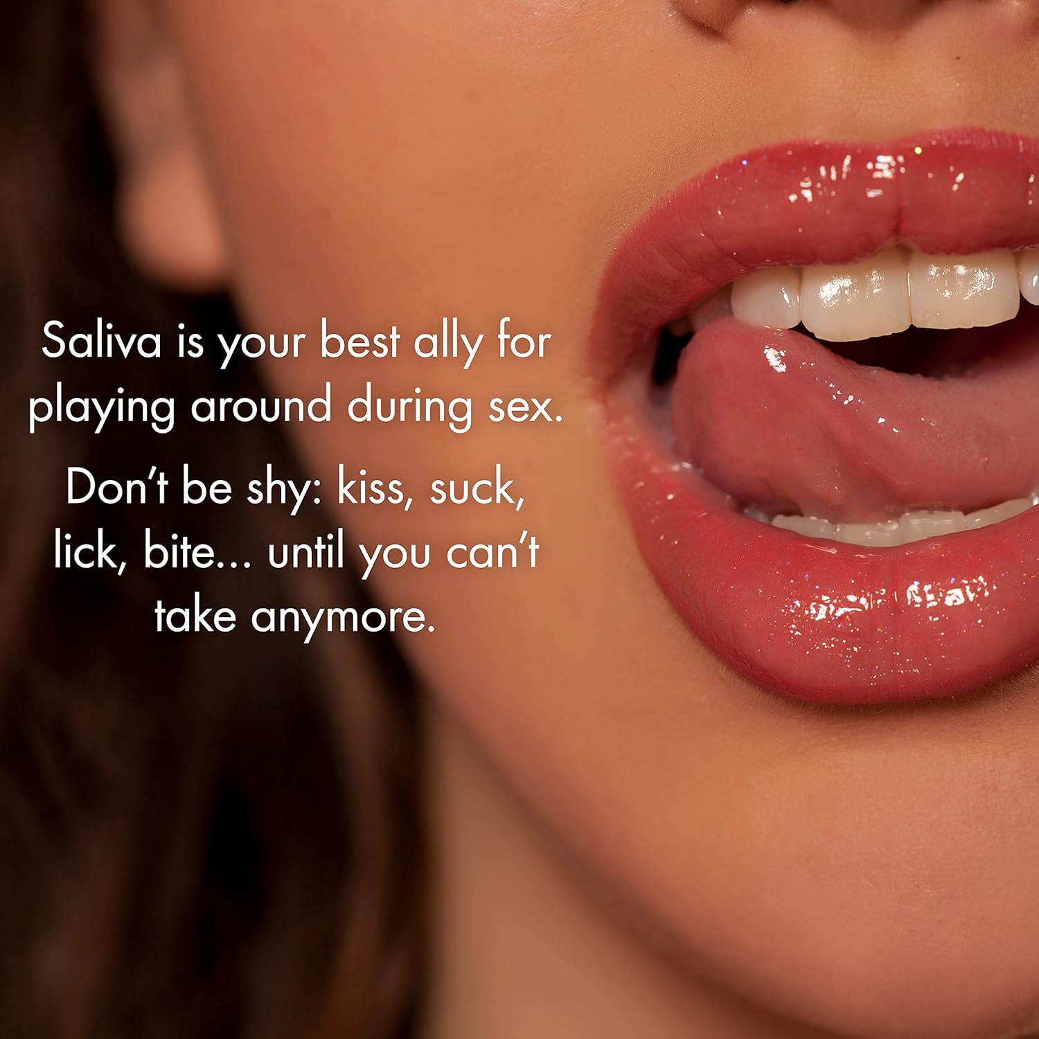 Bijoux Indiscrets Slow Sex Line Mouthwatering Spray - Premium Dry Mouth Solution and Deep Throat Spray for Adults - Sex Mouth Spray for Oral Play - Ultimate Oral Best Dry Mouth Treatment - 0.44fl oz - DragonVitality