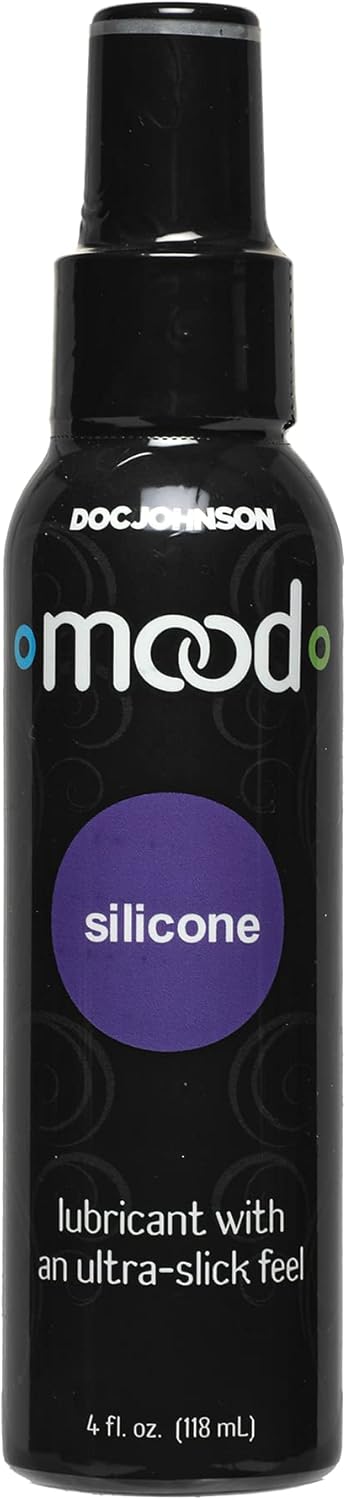 Doc Johnson Mood - Water-Based Lube - Easy to Wash Off Toys and Body Parts - Compatible With All Condoms and Toys - 4 fl oz (118 ml) - DragonVitality