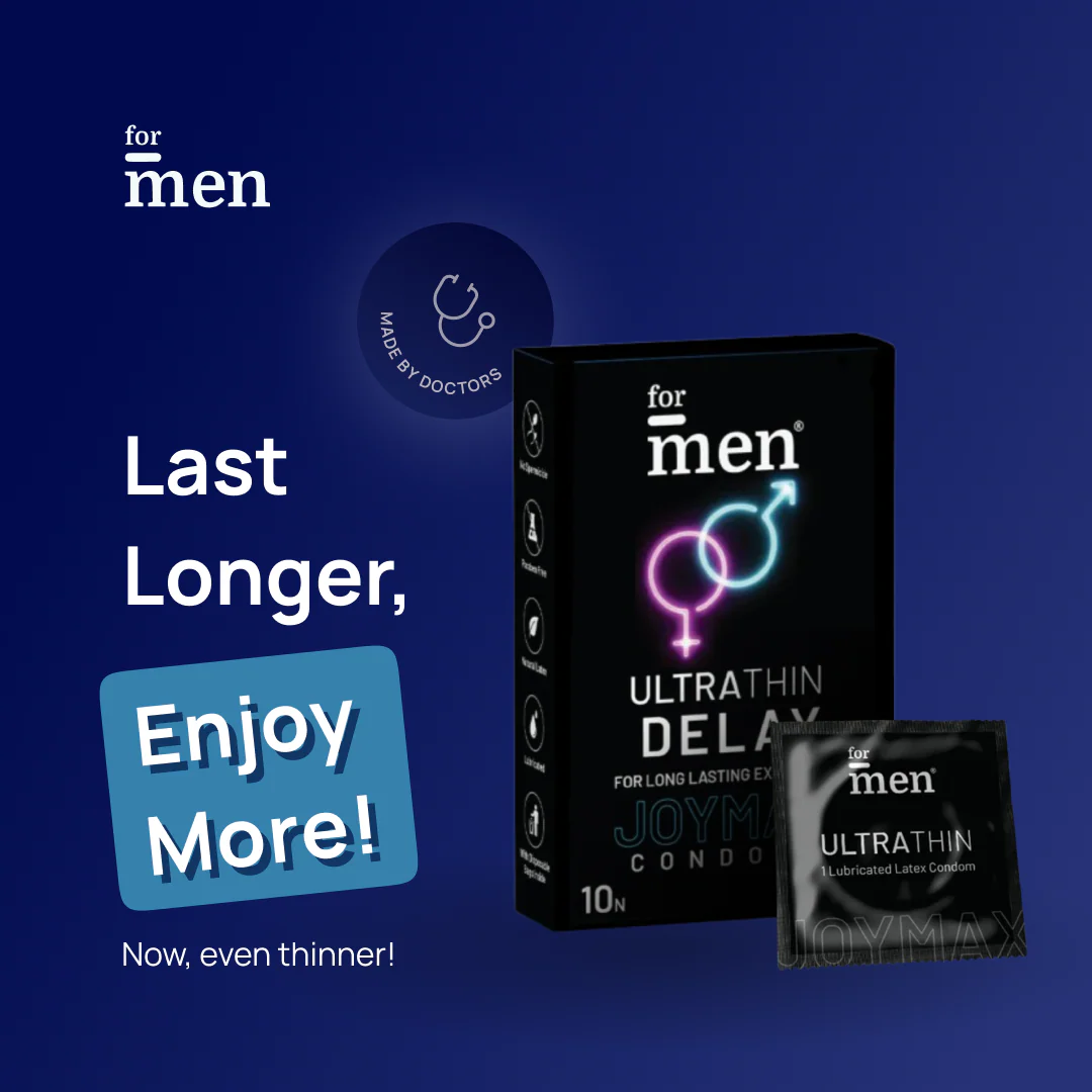 JoyMax Ultra Thin Delay Condoms – Feel More, Last Longer (10 Pack) - DragonVitality