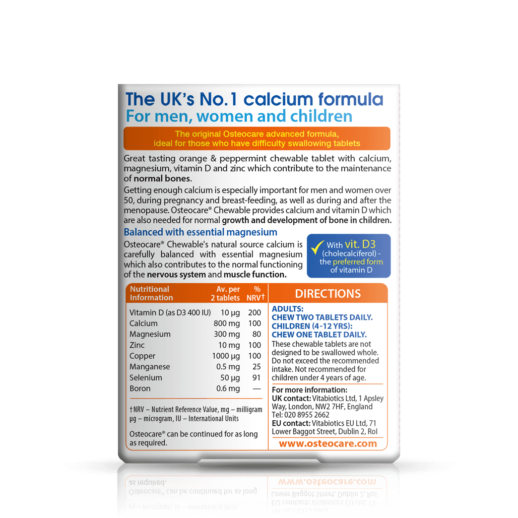 Osteocare Chewable - DragonVitality