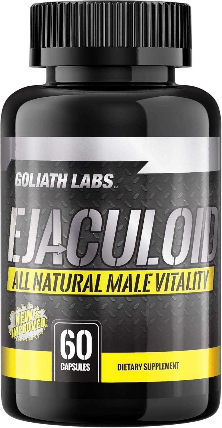 Goliath Labs Men's Booster Capsules [60 Veg Capsules/Bottle] Natural Strength Gainer Pills for Enhancing Male Energy - Supports Longevity, More Volume - Multivitamin Health Supplements - DragonVitality