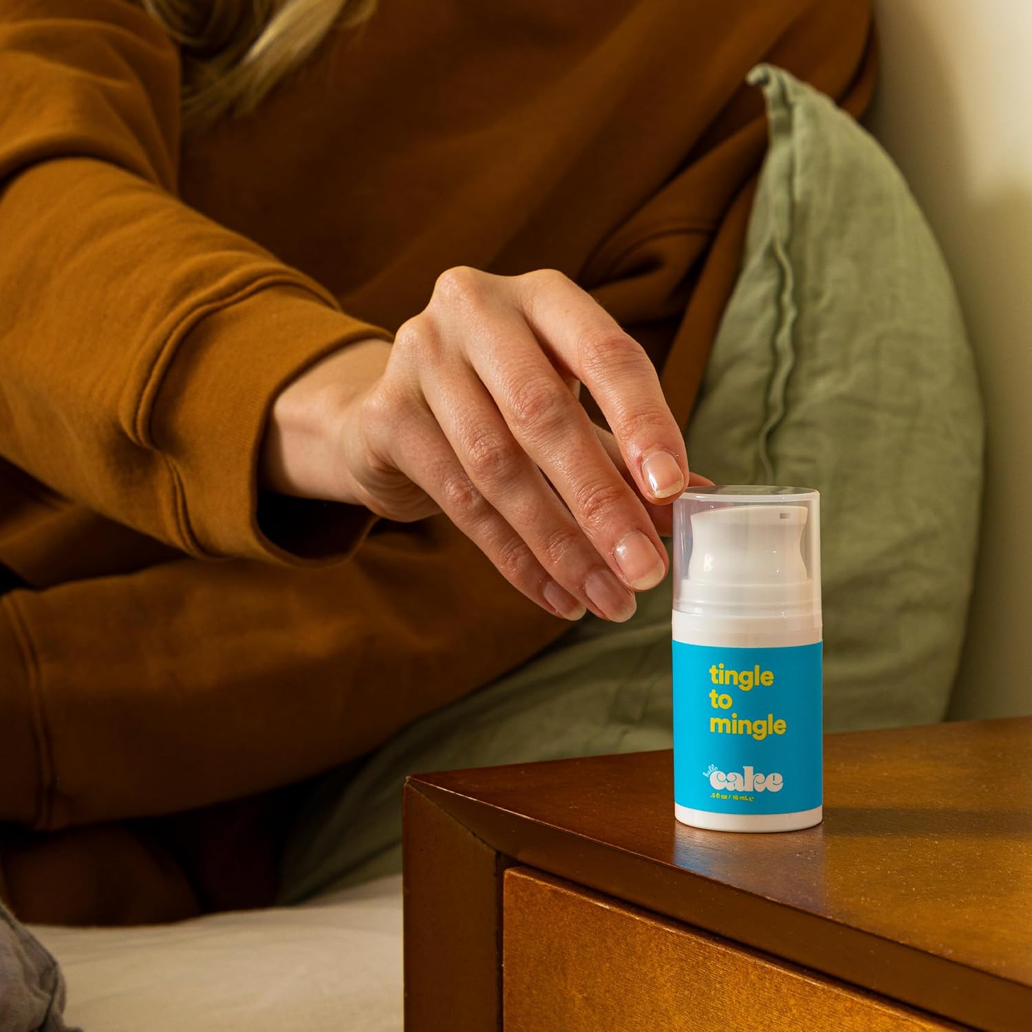 Hello Cake Stim for Him, Stimulating Arousal Serum for Men, Sexual Enhancer, Arousal Gel for Male Sensation Gel, Tingling Sexual Enhancement - DragonVitality