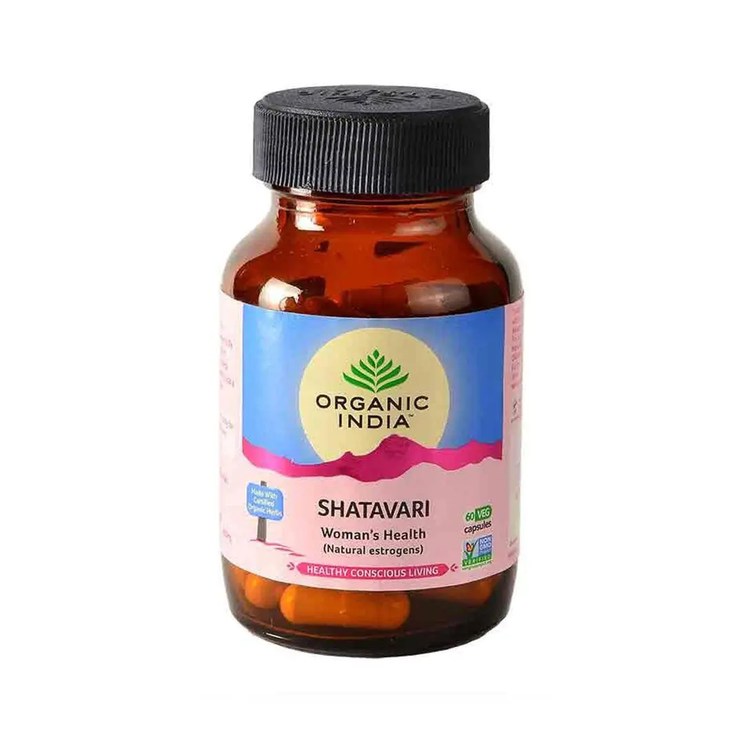 Shatavari 60 Capsules - Organic India