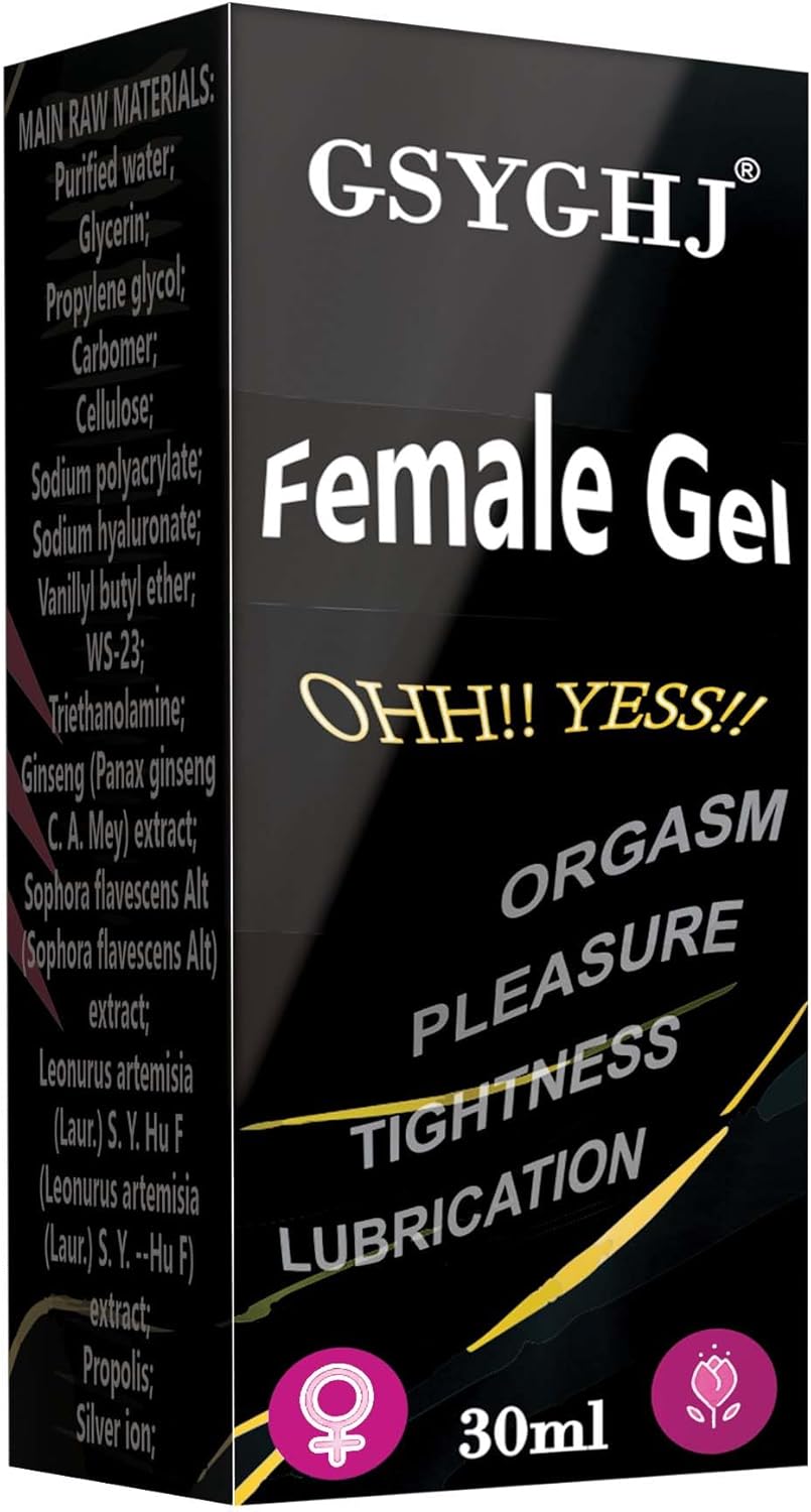 GSYGHJ Adult Toy Friendly Female Pleasure Gel, Arousal Stimulant for Women, Couples Massage Enhancer, Tingling Cooling & Warming, Hormone & Paraben Free (Sophora flavesifera) - DragonVitality