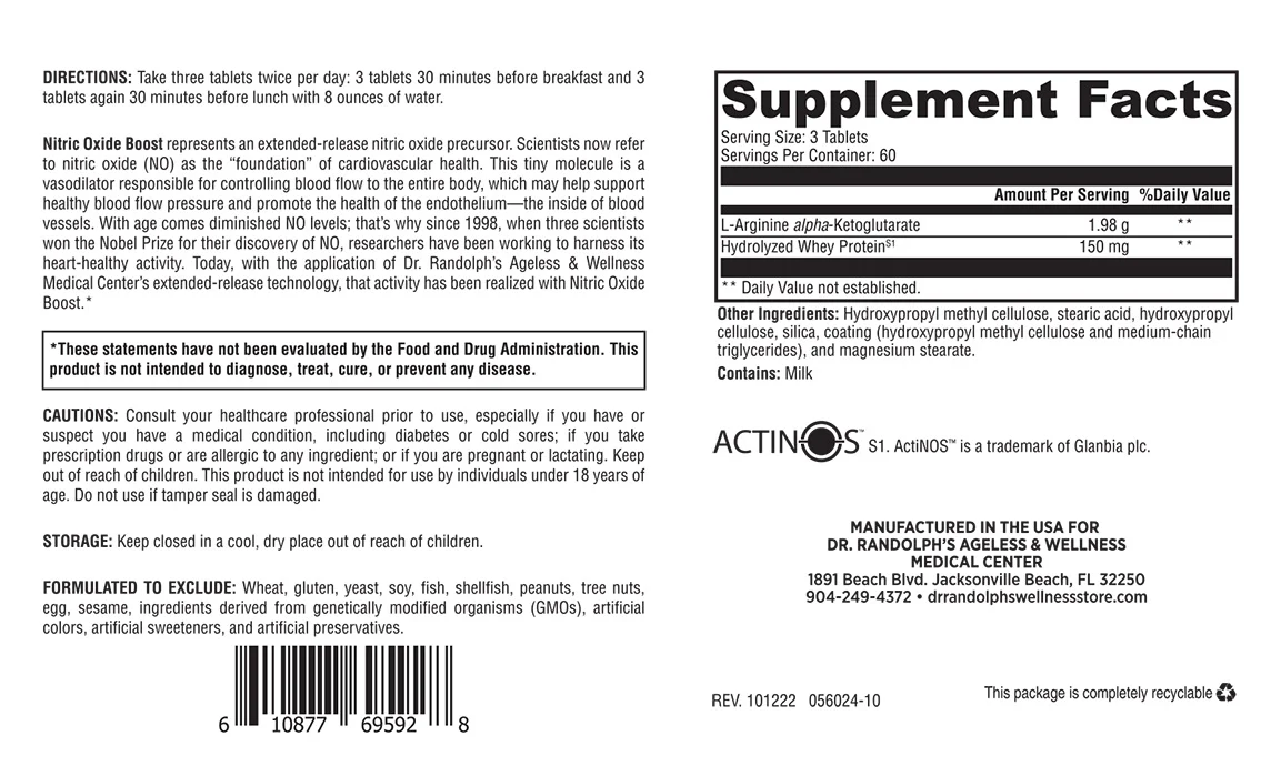 Nitric Oxide Boost