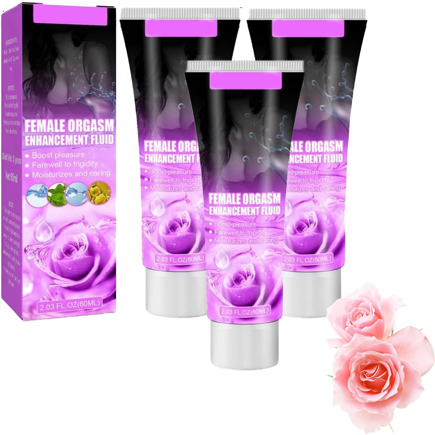 Intense Fast Orgasmic Gel, Sensual Arousal Enhancer for Women,Fast Orgasmic Gel Women Sex Oils,Intimacy Enhancement Cream (2PCS) - DragonVitality