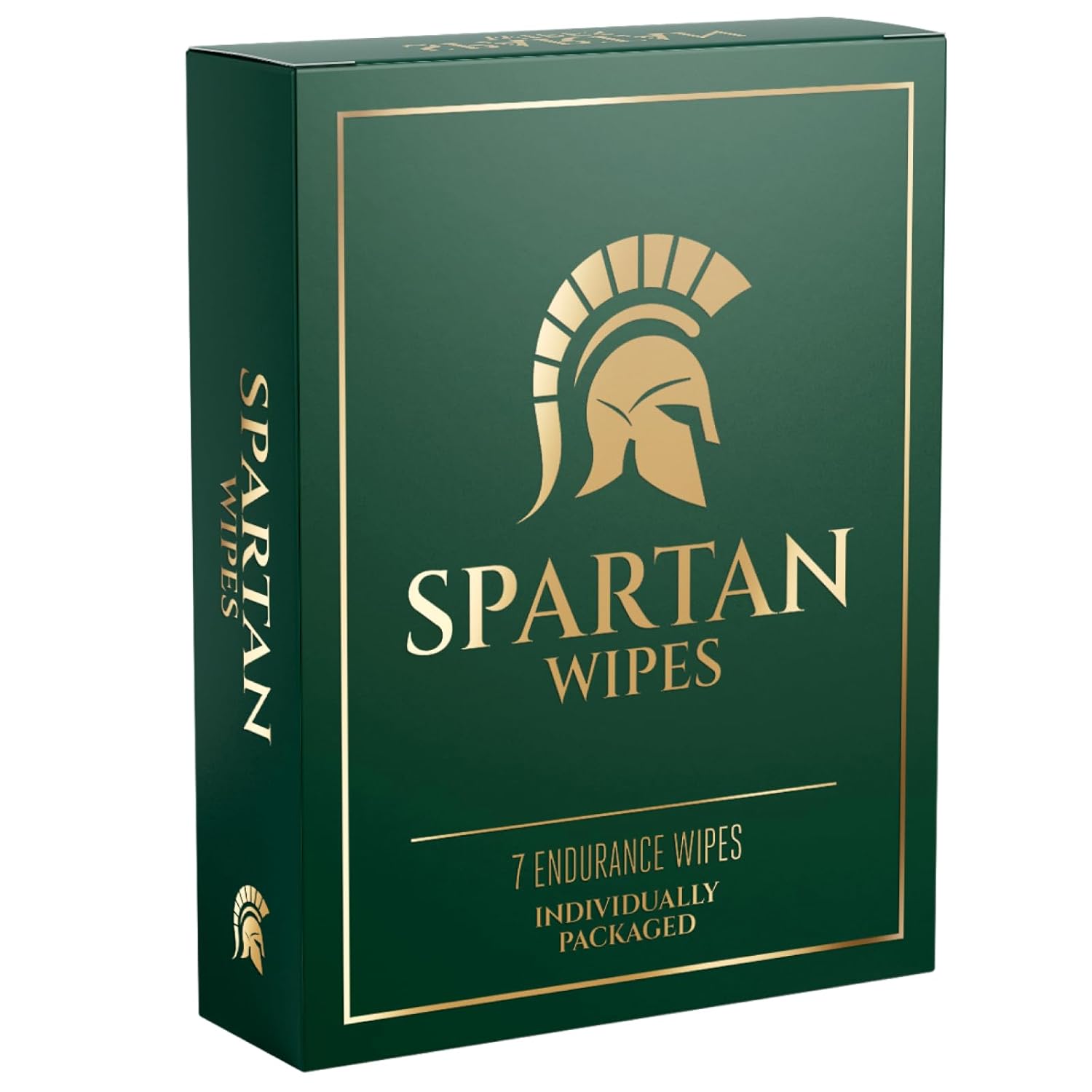Spartan Wipes - 7% Benzocaine Delay Wipes for Men | Fast-Acting & Long-Lasting Formula | 7 Individually Wrapped Packets for Premature Ejaculation Control, Enhanced Performance and Desensitizing Relief - DragonVitality