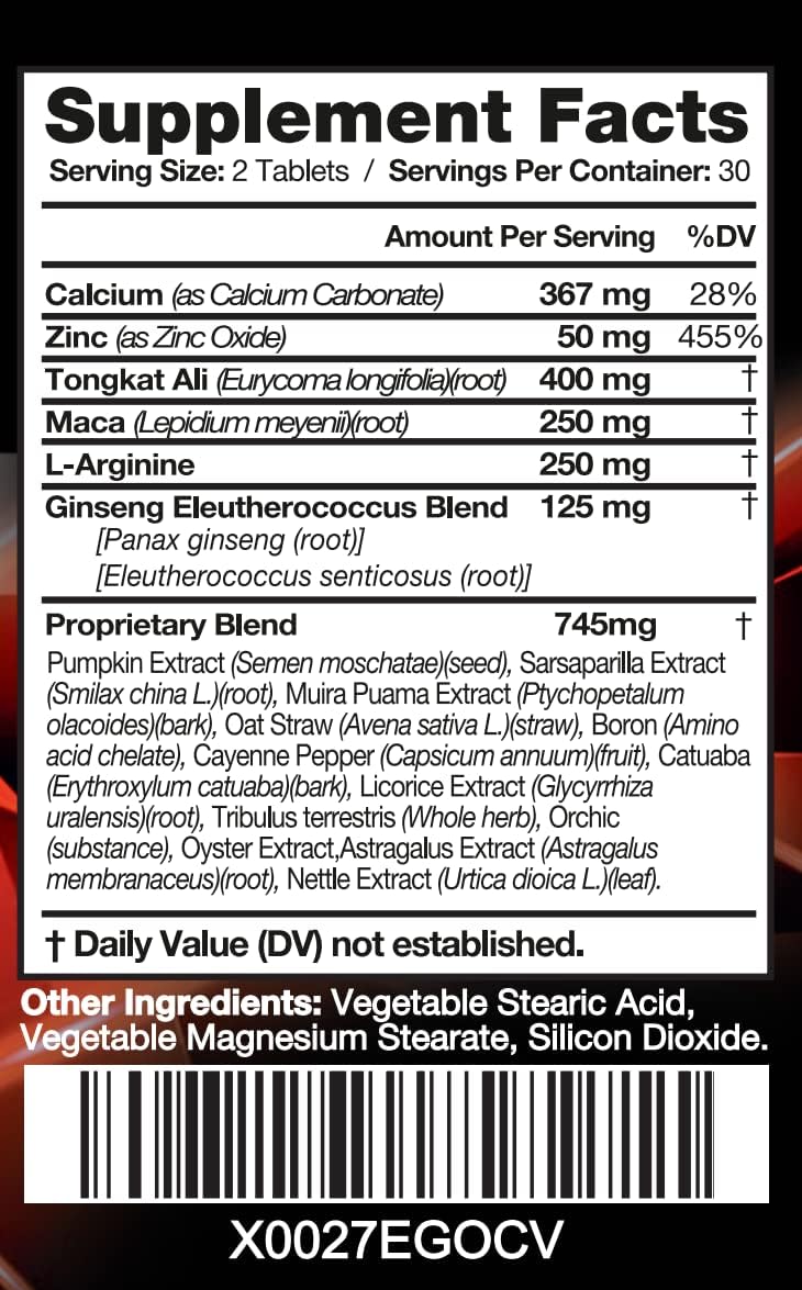 PowerMale Ultimate - #1 Enhancing Pills for Men - Enlargement Pills, Add Size, Strength, Stamina, Performance - DragonVitality
