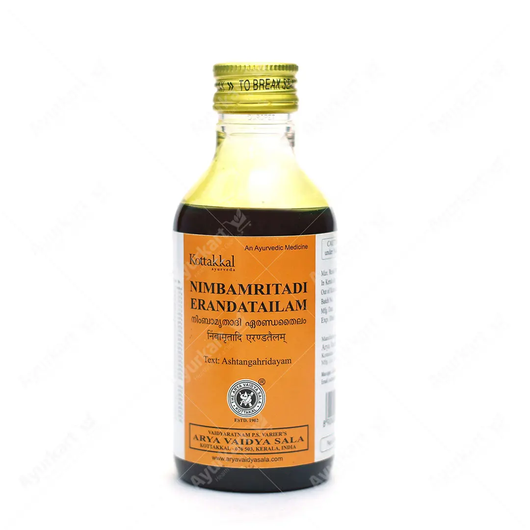 Nimbamritadi Eranda Tailam - Kottakkal Aryavaidyasala