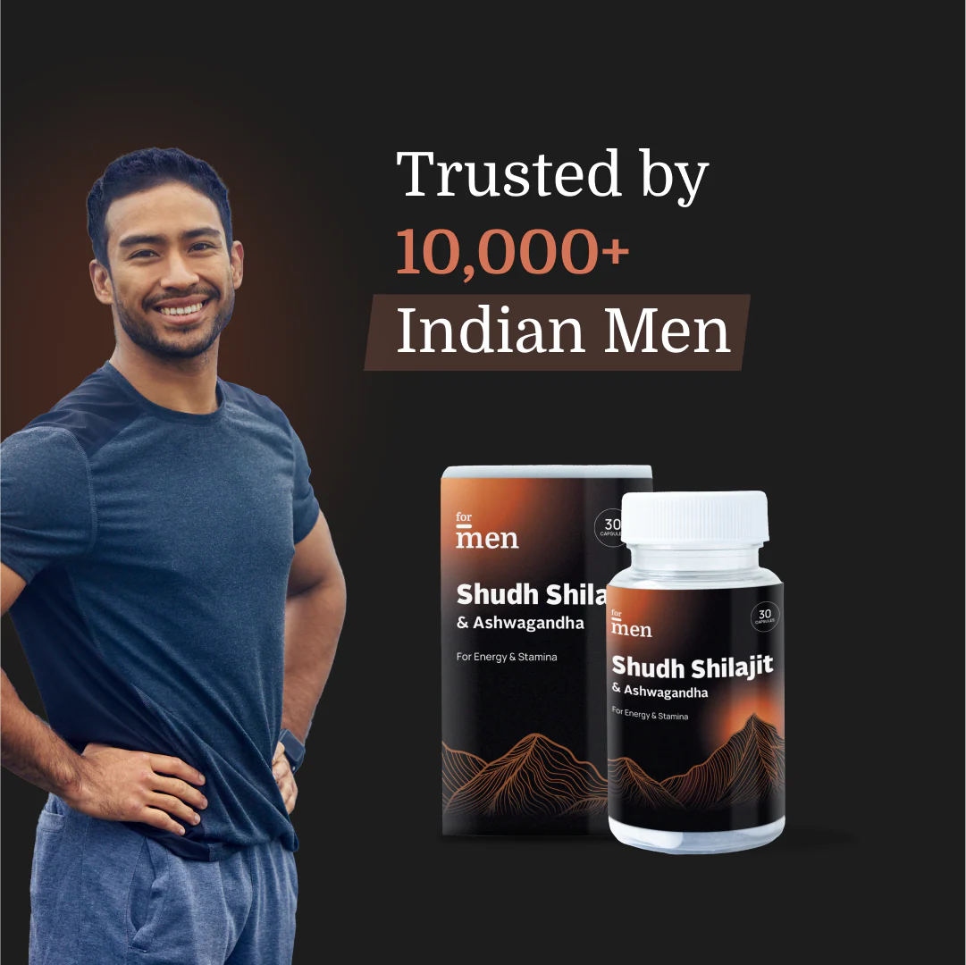 Shudh Himalayan Shilajit & Ashwagandha – Vitality, Mood & Performance Capsules for Men - DragonVitality