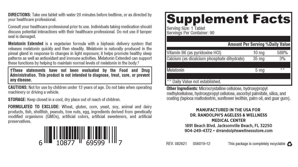 Melatonin Extended
