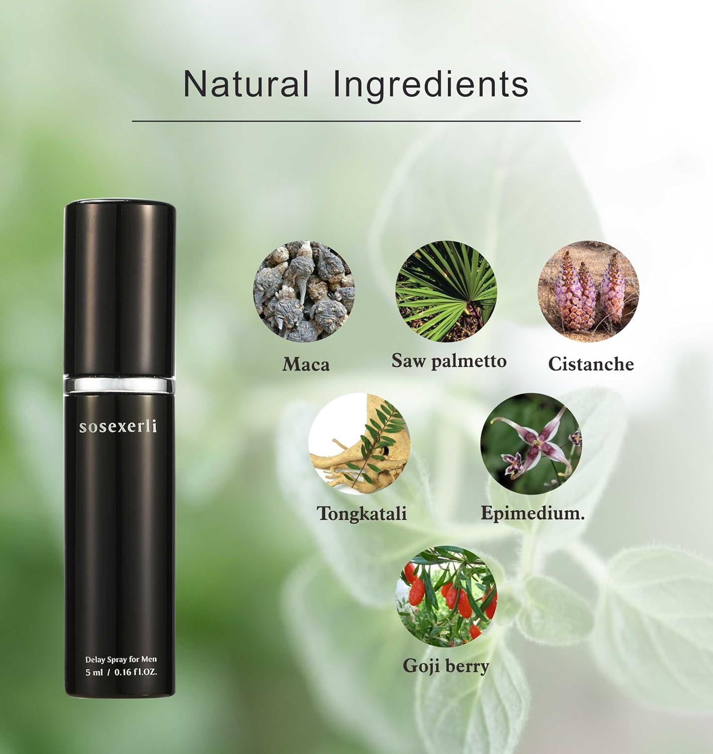 The Delay Spray for Men, Effectively Enhanced-Extends Men's Time and Enhances Comfort, Climax Control to Last Longer in Bed + Prolong Climax for Him，60 Pumps - DragonVitality