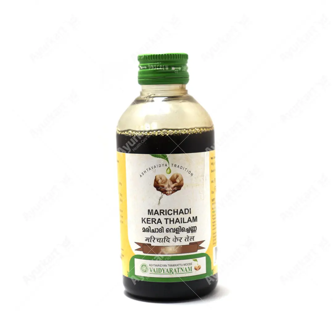 Marichadi Kera Thailam - 200ML - Vaidyaratnam