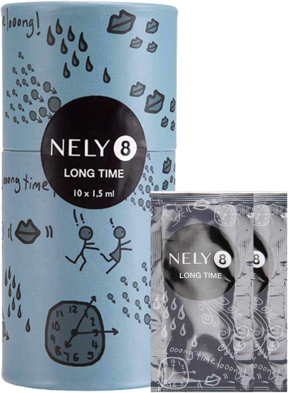 Nely8 Desensitizing Delay Cream, Male Climax Control, Sexual Enhancer Numbing Cream and No Odor, Last Longer in Bed, Not Delay Spray - DragonVitality