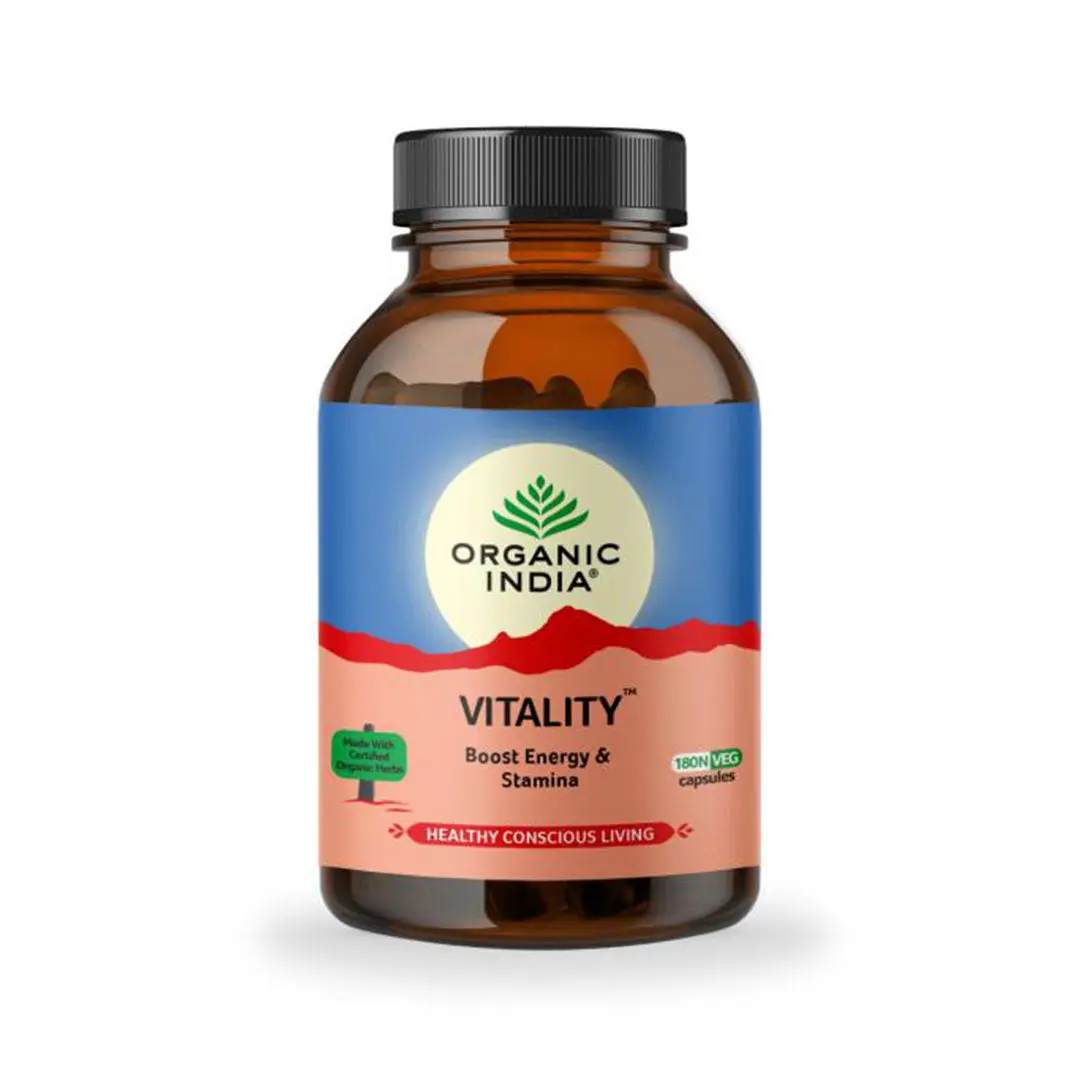 Vitality 60 Capsules - Organic India