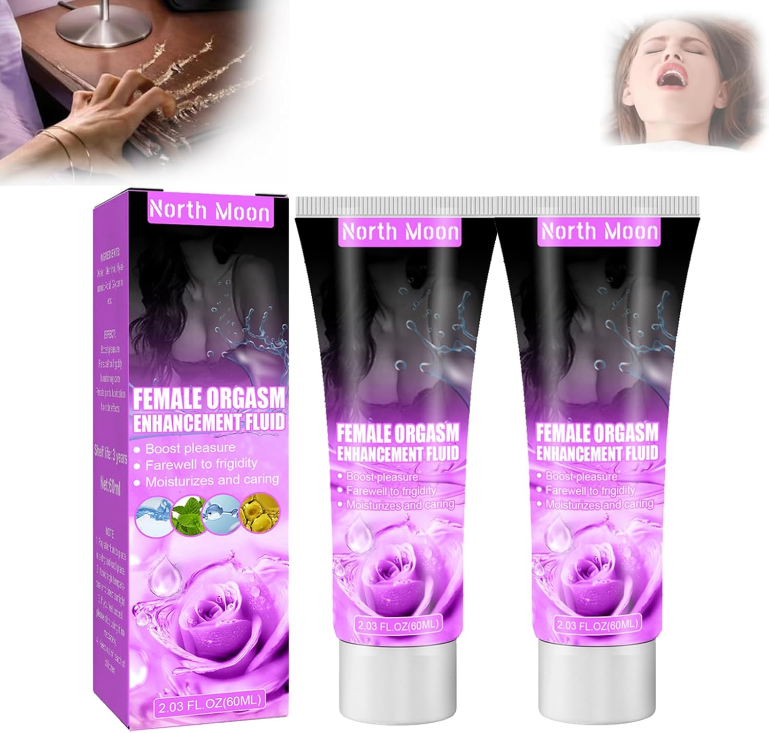 Intense Fast Orgasmic Gel,Fast Orgasmic Gel Women Sex Oils，Climax Intensifying Formula,Sensual Arousal Enhancer for Women,Sexual Pleasure Booster,Intimacy Enhancement Cream (1pcs) - DragonVitality
